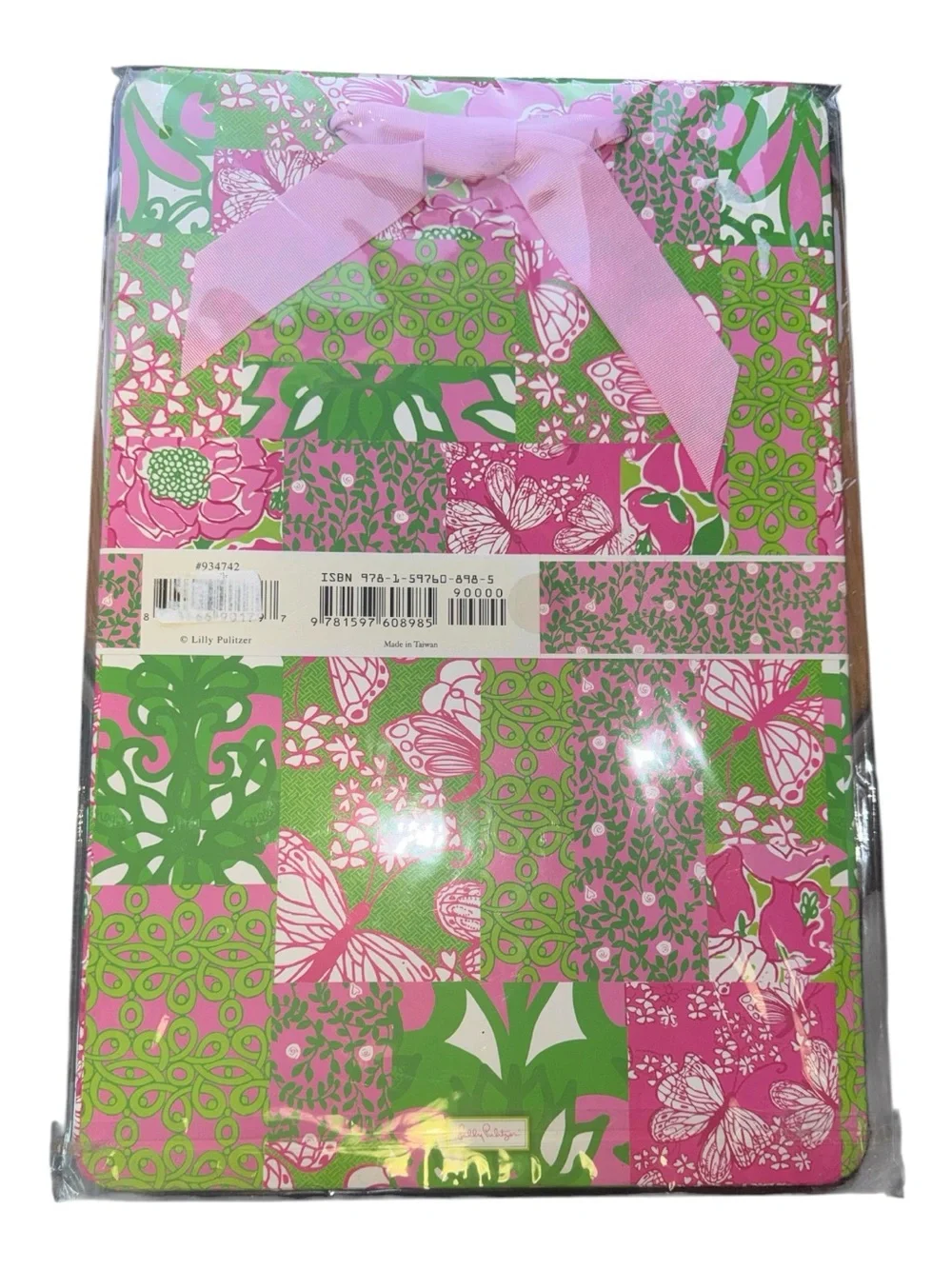 Lilly Pulitzer Magnetic Personality Vintage Patch Board to Hang Notes & Pics NWT